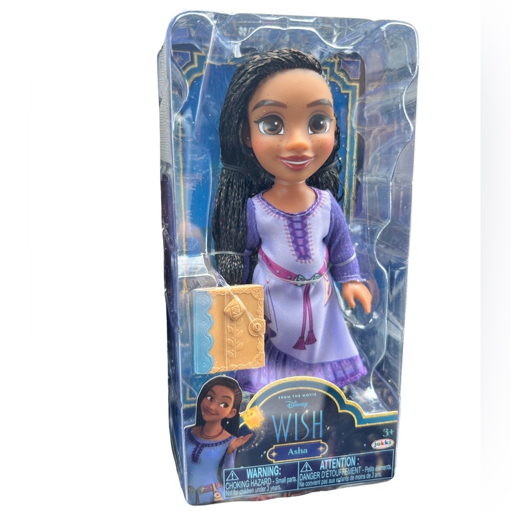 Disney Wish Asha Petite Poseable Doll NEW in Box 2023 Movie Toy